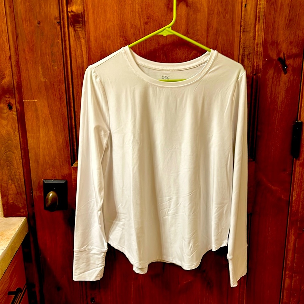 White Long-Sleeved Tee